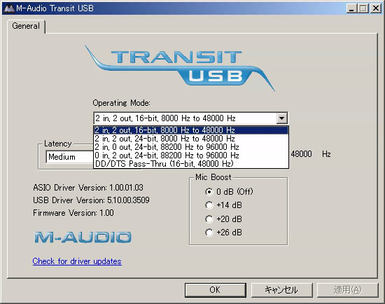 Transit USB